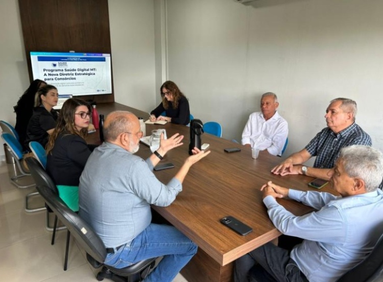 CONS&Oacute;RCIO PARTICIPA DE REUNI&Atilde;O PARA FORTALECER A IMPLANTA&Ccedil;&Atilde;O DO SUS DIGITAL NA BAIXADA CUIABANA